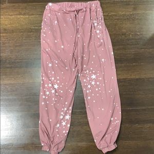 Sadie and sage star sweatpants